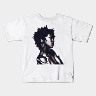 Lauryn Hill Distressed Vintage Kids T-Shirt